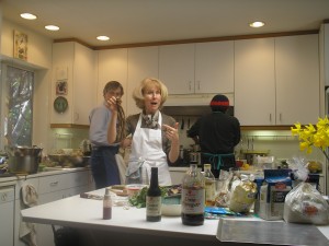 Patricia Becker cooking class