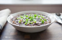 black bean soup