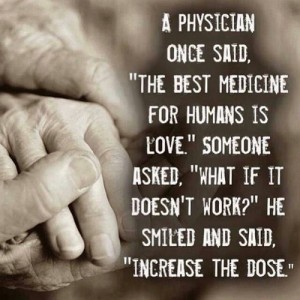 Love is the best medicine