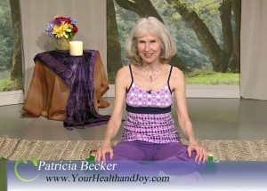 Patricia Becker teaching how to strengthen your digestion with yoga