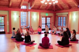 patricia becker aging with Grace yoga retreat in northern California November 2022