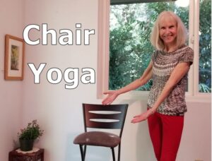 Feel-Good Chair Yoga Program invitation by Patricia Becker