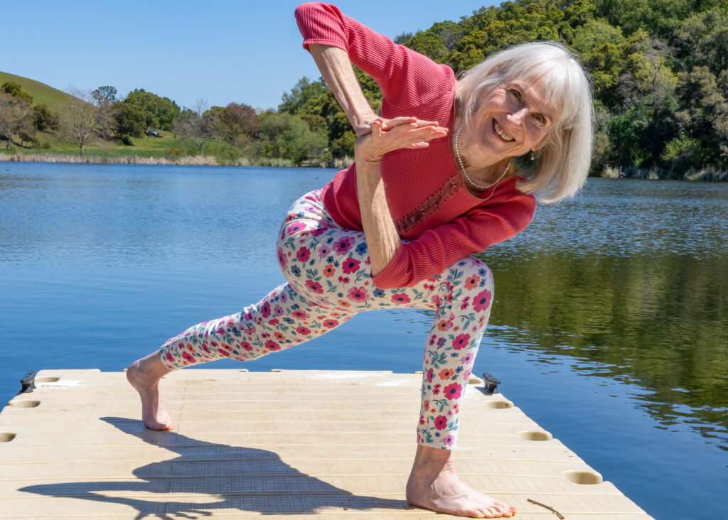 Patricia Becker Revolved High Lunge yoga reboot