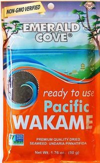 Ready to use wakame flakes seaweed
